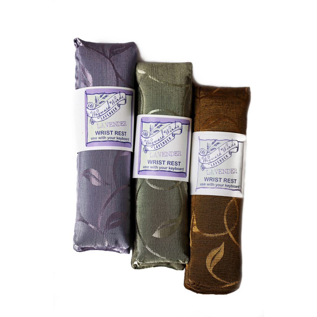 Computer Keyboard Wrist Rest Wayward Winds Lavender