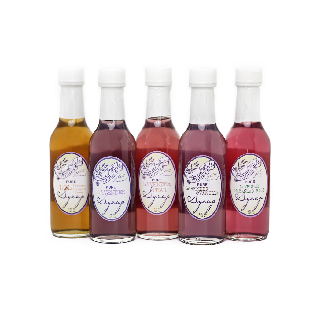 Natural Lavender Syrups | Wayward Winds Lavender