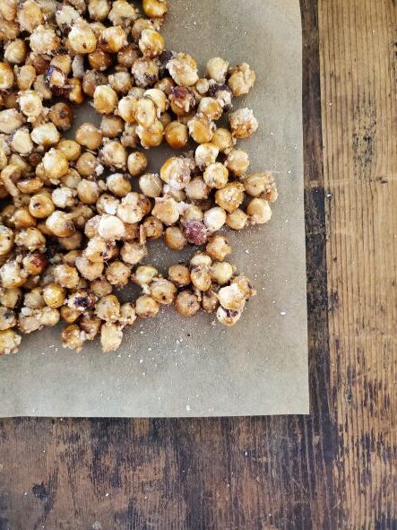 Candied Hazelnuts with Lavender and Sea Salt